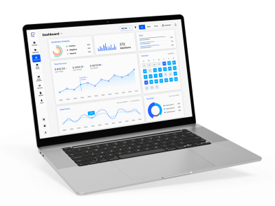 crowd analyzer dashboard mockup